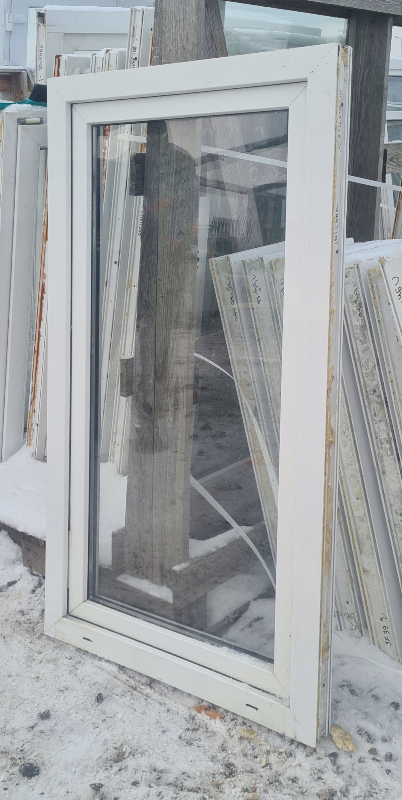 OKNA KacprzaK OKNO PCV 76x142 Używane Plastikowe Lider Okna OLX