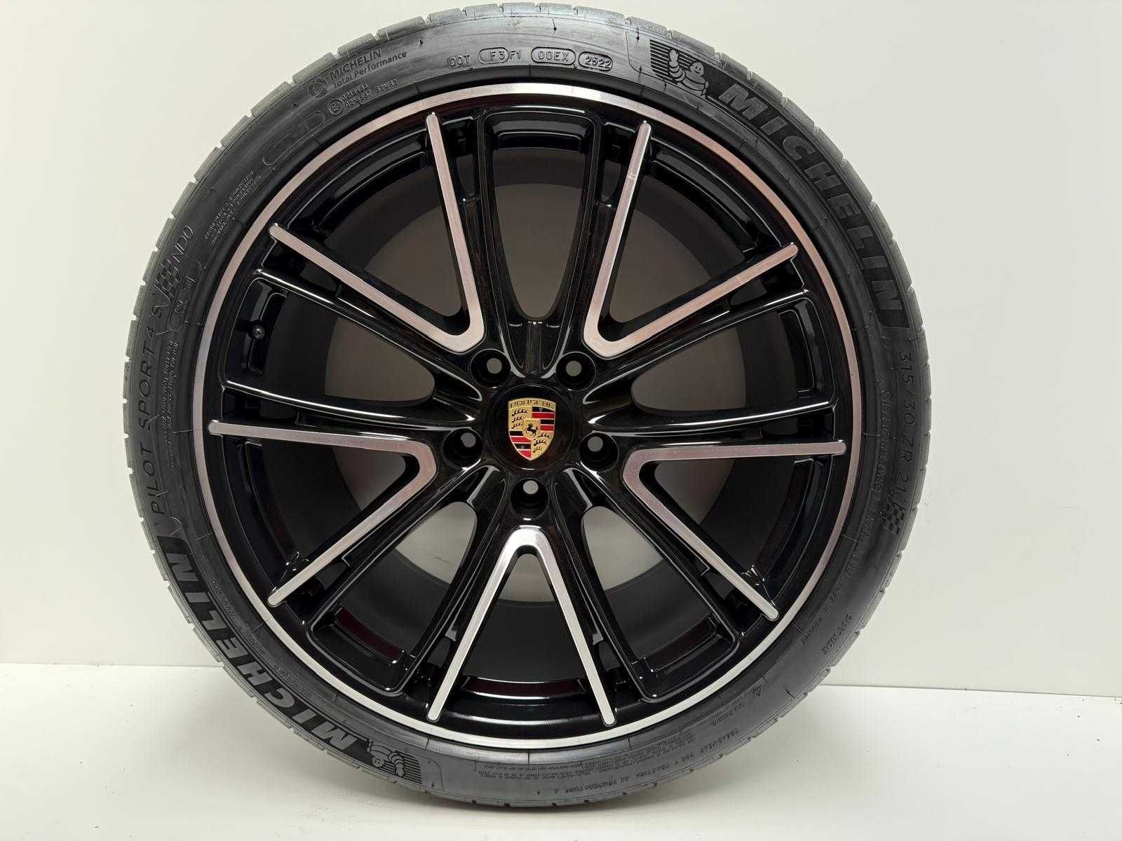 Conjunto 4 jantes "21" 5x130 e pneus Porsche (OEPK_215X130)