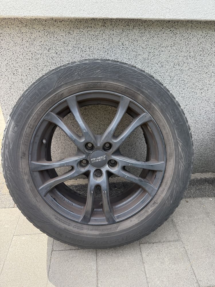 Felgi ANZIO Split Matt Black 17 Opony Nokian