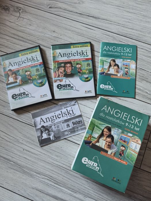 Angielski dla nastolatków # płyty do nauki