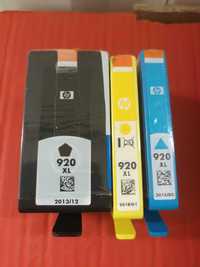 Tinteiros HP 920XL Preto/Amarelo/Azul