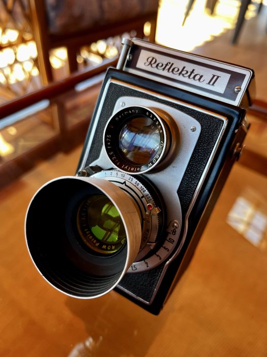 Antiga maquina fotografica Reflekta 2