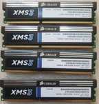 ОЗУ Corsair DDR3 4GB (2x2GB) 1600Mhz XMS3 (CMX4GX3M2A1600C9)