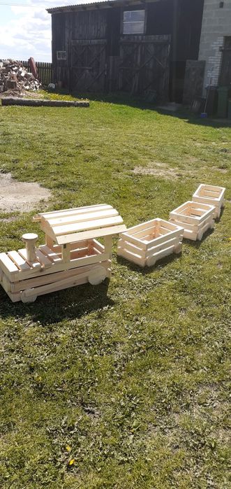 Lokomotywa kwietnik,donica