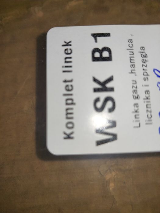 Nowy zestaw naprawczy linki wsk125 m06-b1 dwuramowka wfm garbuska