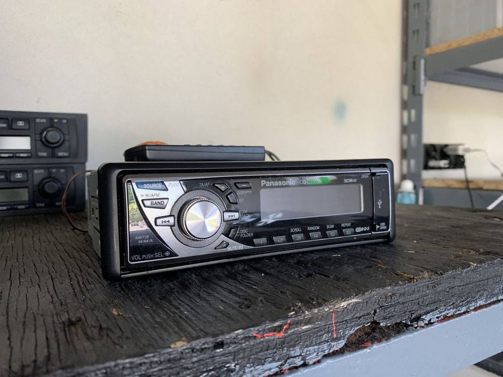 Radio samochodwe panasonic