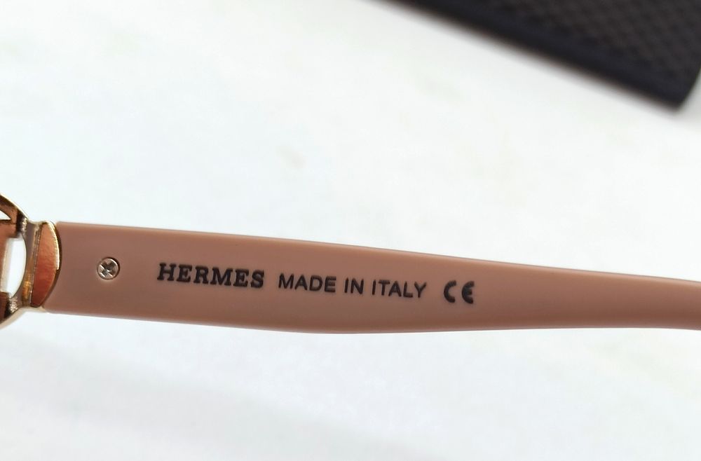 Брендовые женские очки фиолетово розовый градиент безоправные в футляр