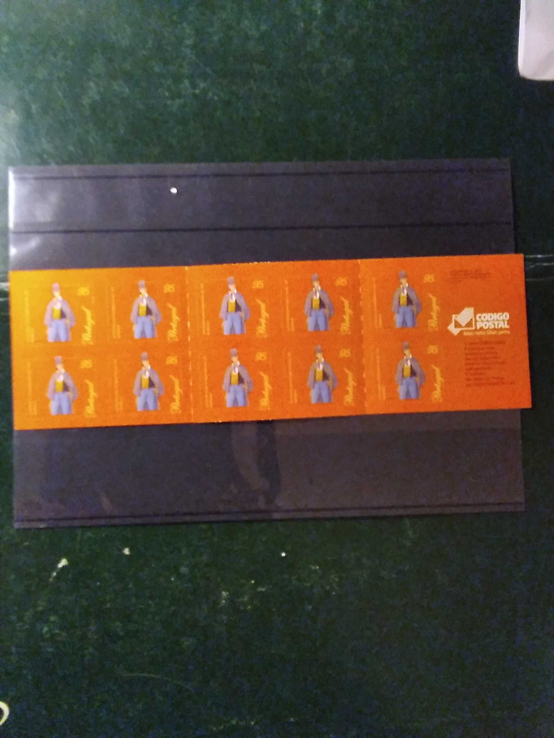 1999 Caderneta Sobrescrito Comemorativo Última Emissão Em Escudo MNH