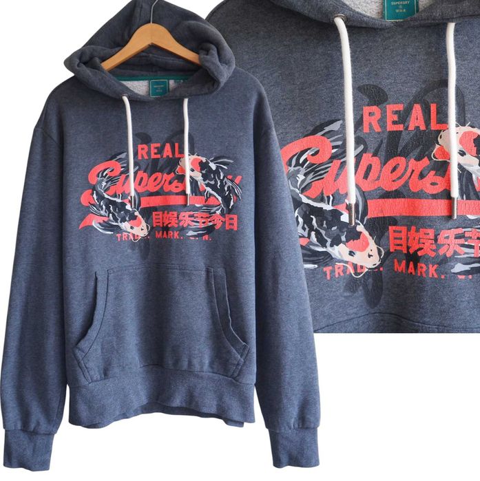 SuperDry | bluza męska z aplikacją XL