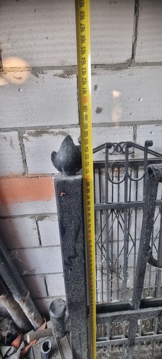 Brama z furtką w bdb stanie