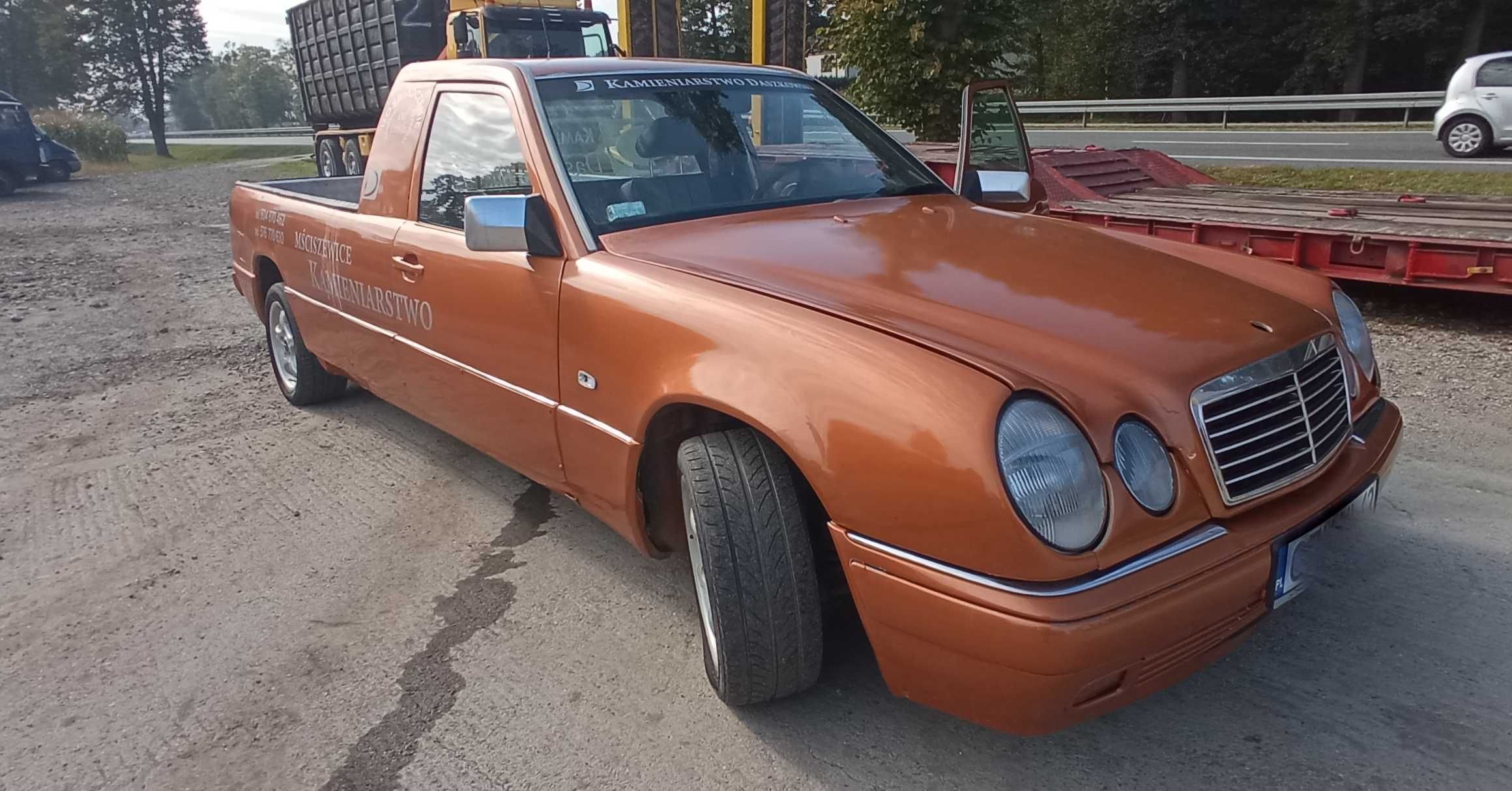 MERCEDES 124 okularnik pick up!  2.3 ZAMIANA LAWETA POMOC DO 3,5t