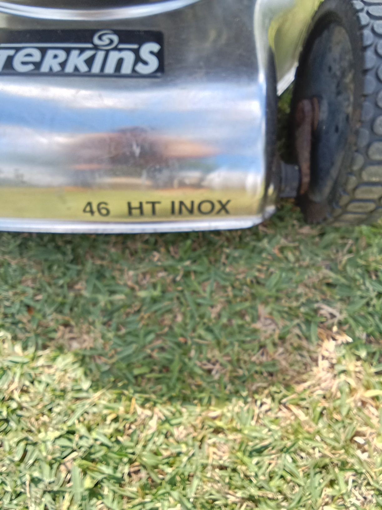 Corta relva Honda chassi em inox