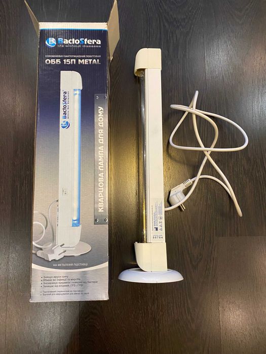 Продам бактерицидний опромінювач BactoSfera OBB 15P-Б