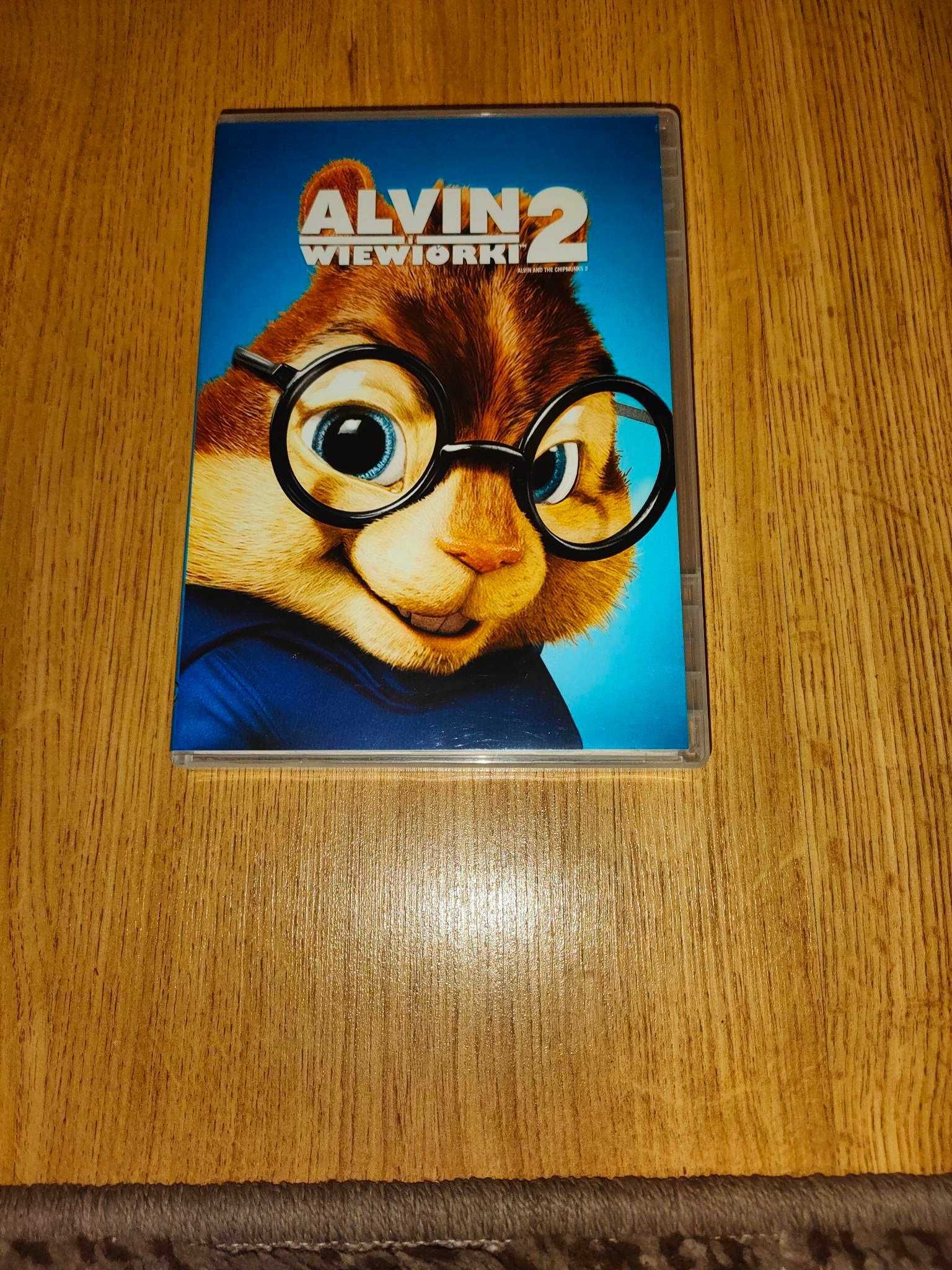 Alvin i wiewiórki 2 płyta DVD