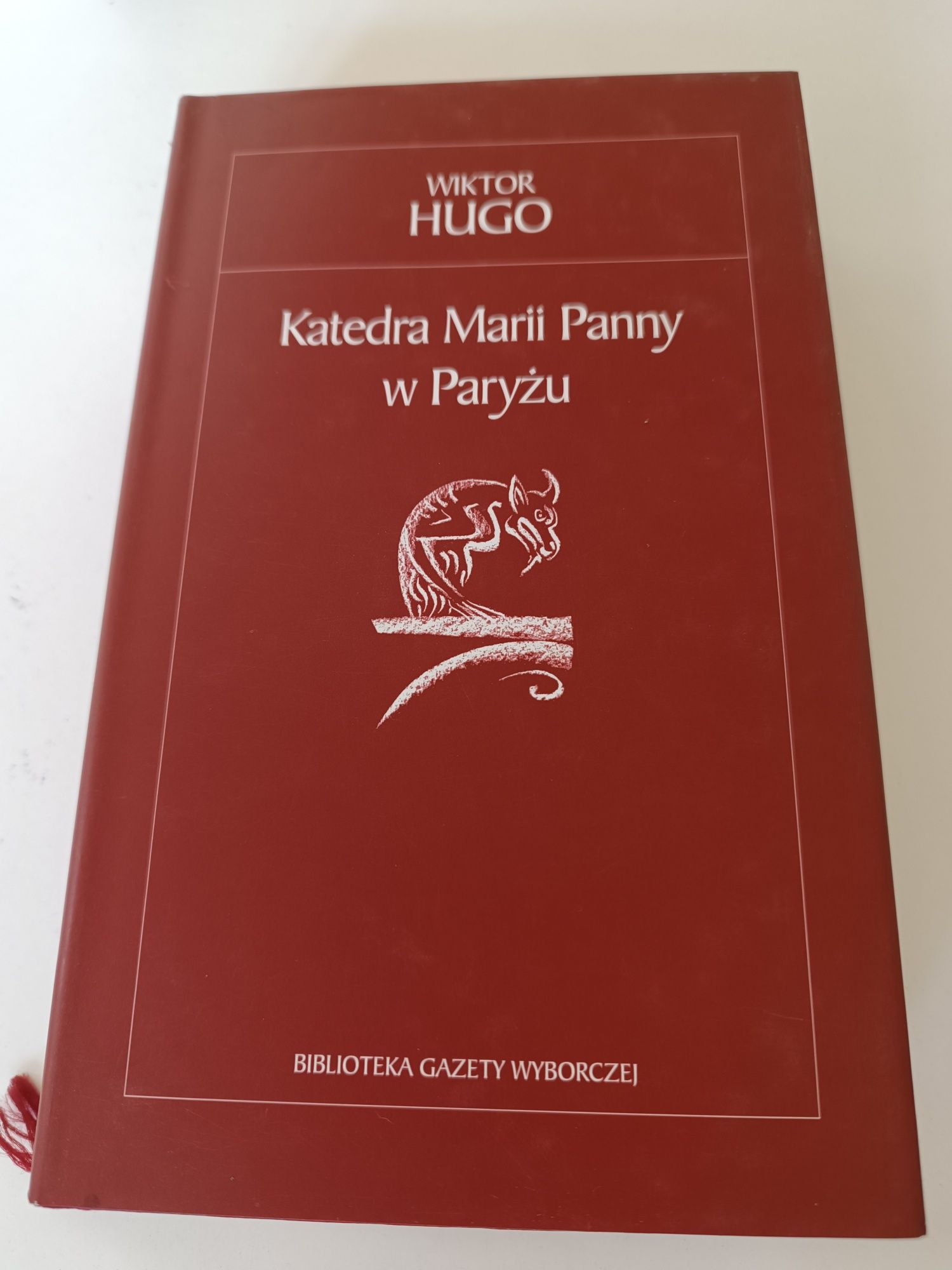 Ksiazka V.Hugo pt. Katedra Marii Panny w Paryżu