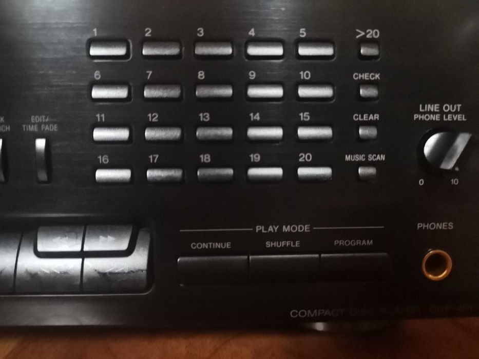 SONY odtwarzacz cd CDP-461