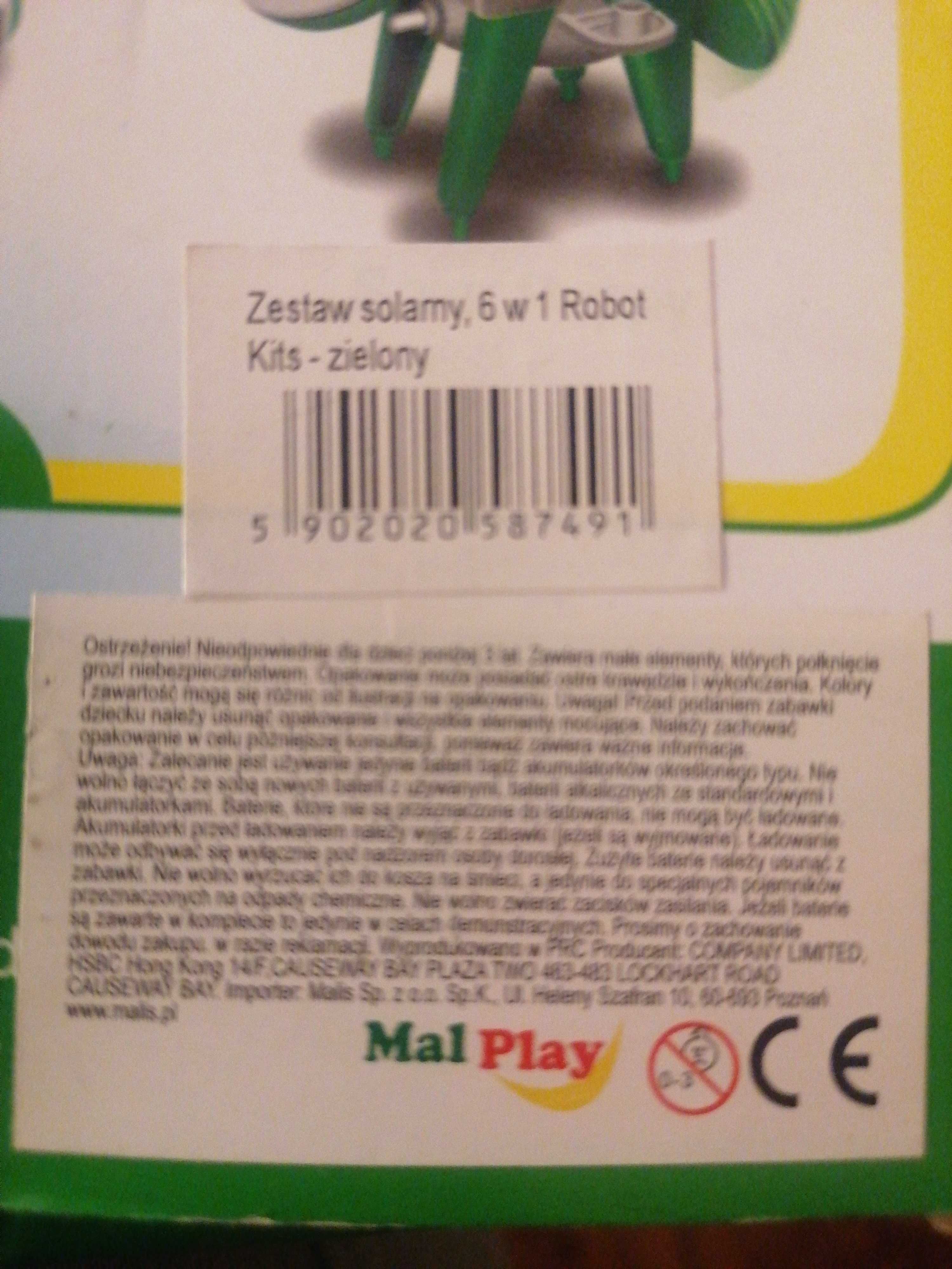 Robot kits, zestaw solarny dla dzieci