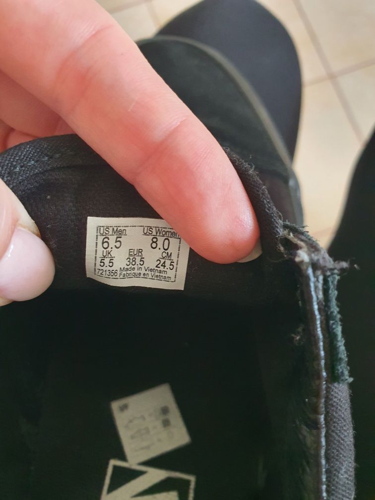 Tenisówki/trampki vans na platformie