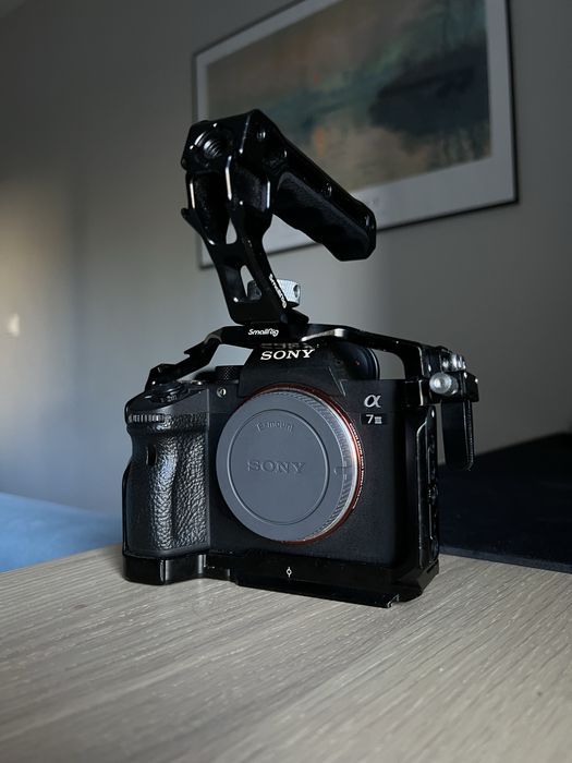 Sony A7iii (a73, a7III, a7 iii) + klatka operatorska SMALLRIG