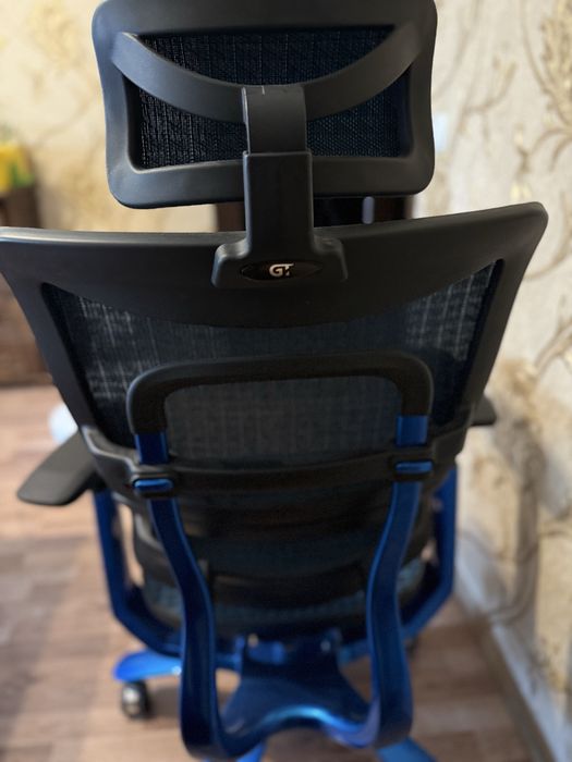 Крісло офісне GT Racer X-815L Black / Blue