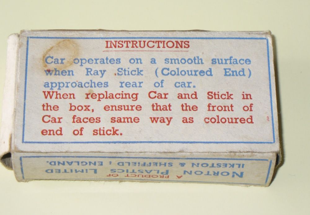 The NPL Ray Car, England - Carro movido a magnetismo -anos 40/50