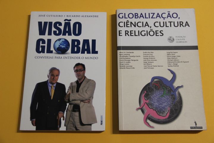 Livros sobre liderança, Globalização, Política, Religião...