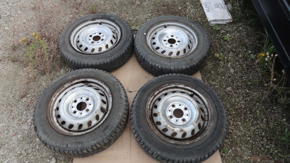 Koła Opony Felgi Fiat Cinquecento 145x70x13 Dębica Frigo Seicento komp