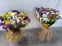 Ramos de flores naturais