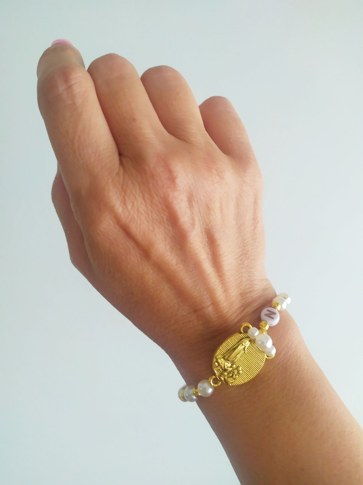 Pulseira de Oração e proteção á Nossa Senhora de Fátima