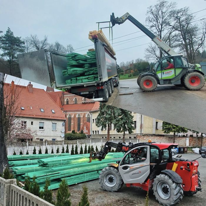Wiezba dachowa/Deski szalunkowe/Impregnacja/Transport