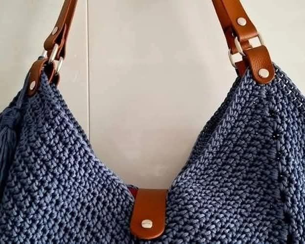 Handmade torba tulipan