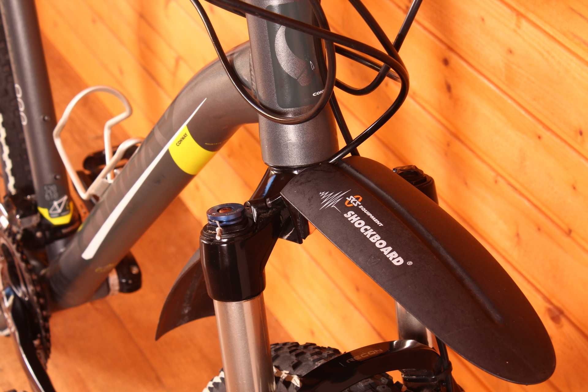 Rower Conway M-Sport, Rock Shox Recon, Deore XT, blokada skoku, BDB !!