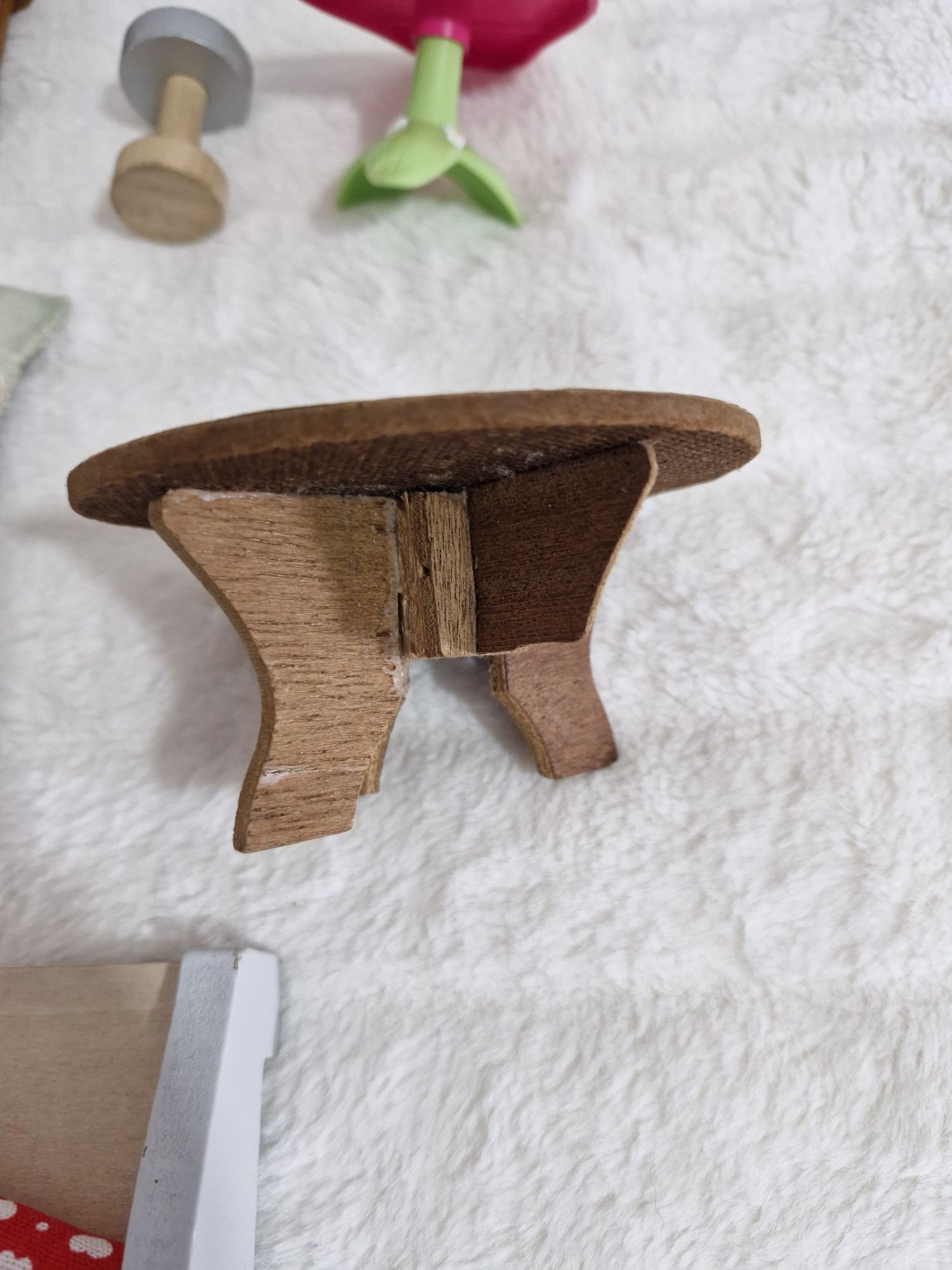 Lote peças miniatura mobilias