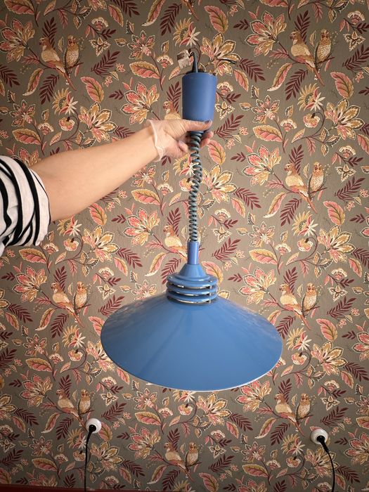 2 lampy Lampa PRL ZESI Nowe – emaliowana vintage loft industrial