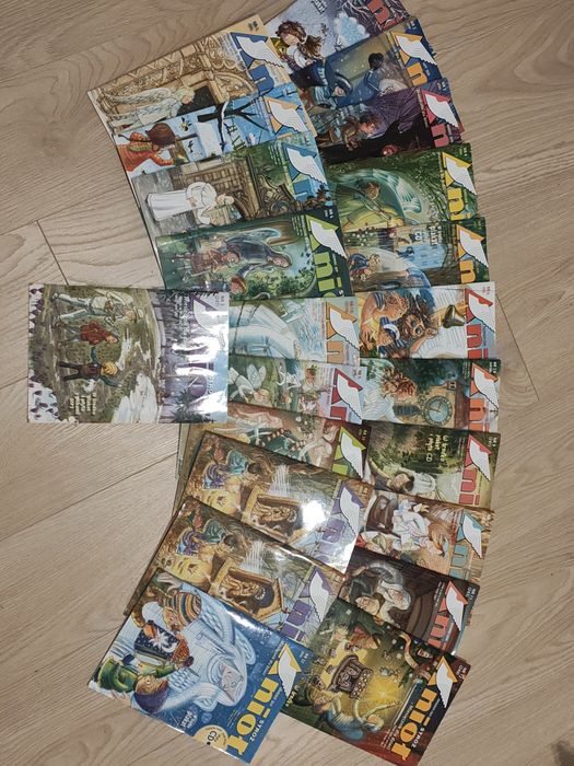 Anioł stróż miesięcznik dla dzieci 22 szt z płytami