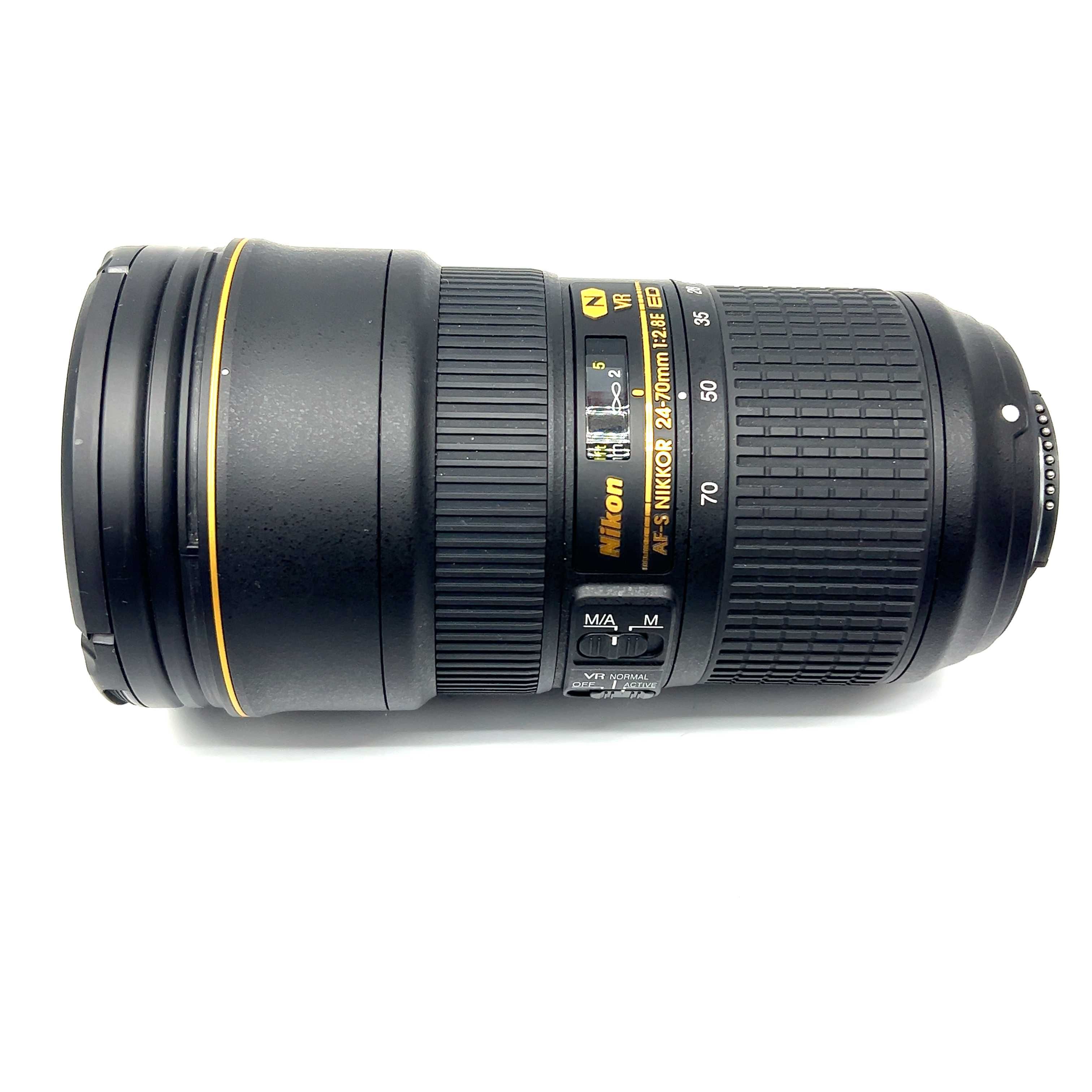 Nikon F Nikkor AF-S 24-70mm f2.8E ED VR Stan perfekcyjny!