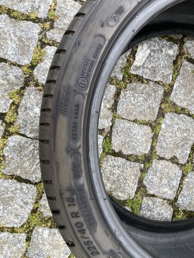 1 Pneu michelin primacy 4+ 225/40 r18. 92Y