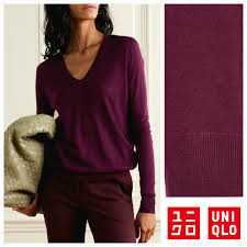 базовый  шерстяной джемпер от Uniqlo
