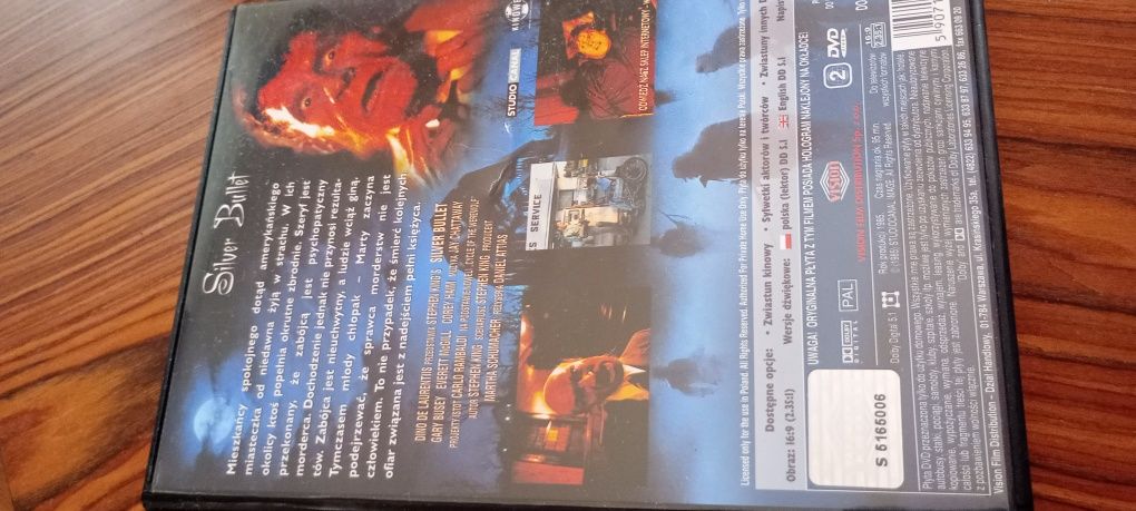 Srebrna Kula DVD Stephen King okazja Unikat dla Kolekcjonera tanio