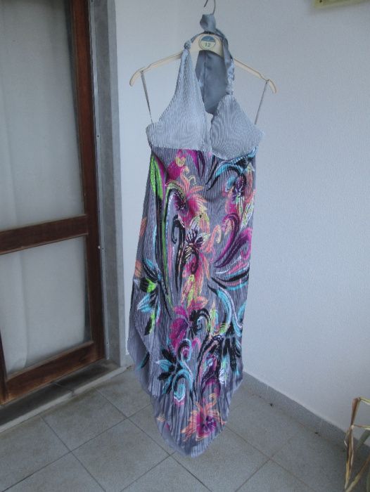 Vestido acetinado