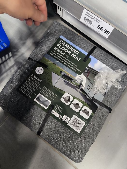 NOWA mata, wykładzina do przedsionka przyczepy ,kampera i pod markizę