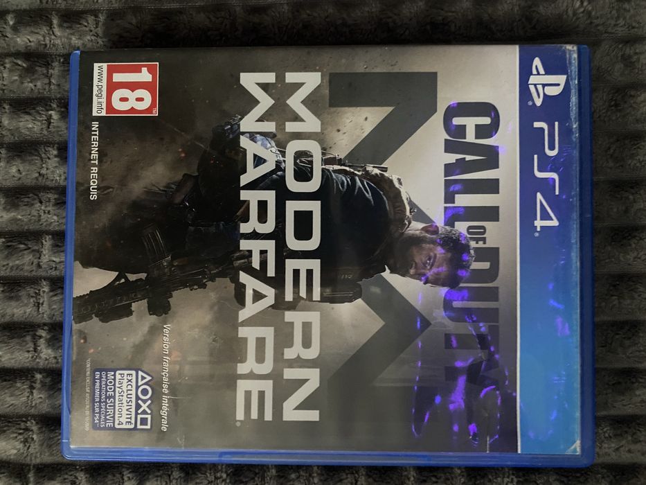 Диск call of duty modern warfare ps4