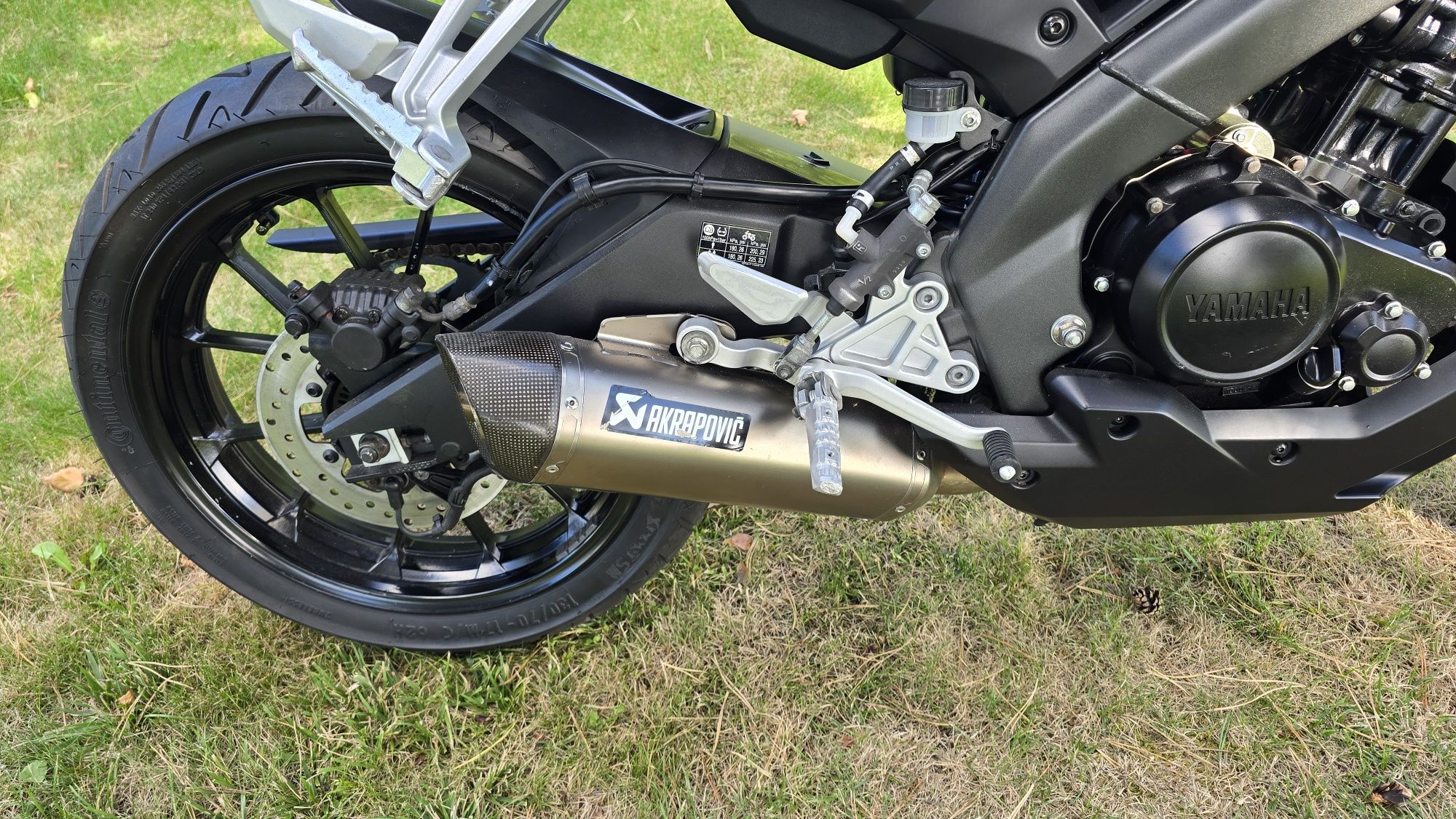 Yamaha MT125 Aakrapovic 2018