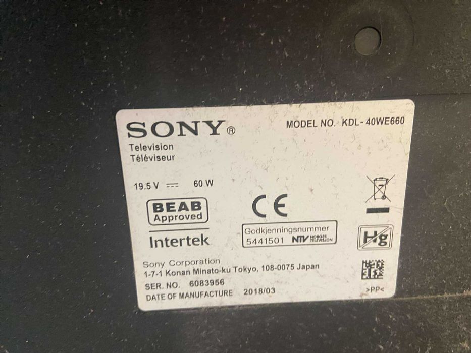 Telewizor Sony KDL-40WE660