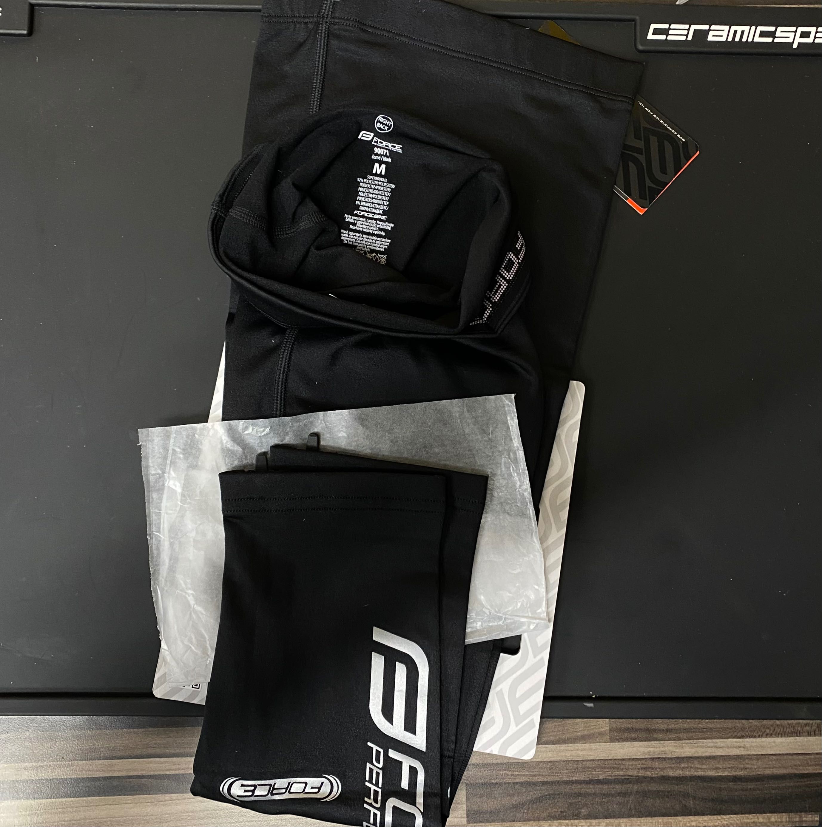 Велосипедні утеплювачі ніг Force Race S/M/L/Xl