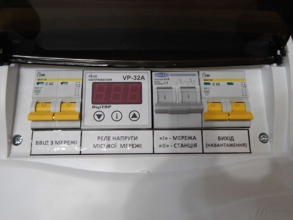 Щит підключення зарядної станції Ecoflou Bluetti і т.п.