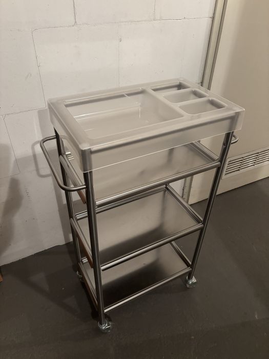 Barek, wózek kuchenny na kółkach IKEA metalowy