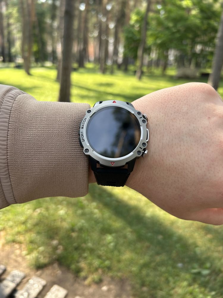 Смарт-годинник SMART WATCH KR10 | Новий | Bluetooth | Пульс, Тиск