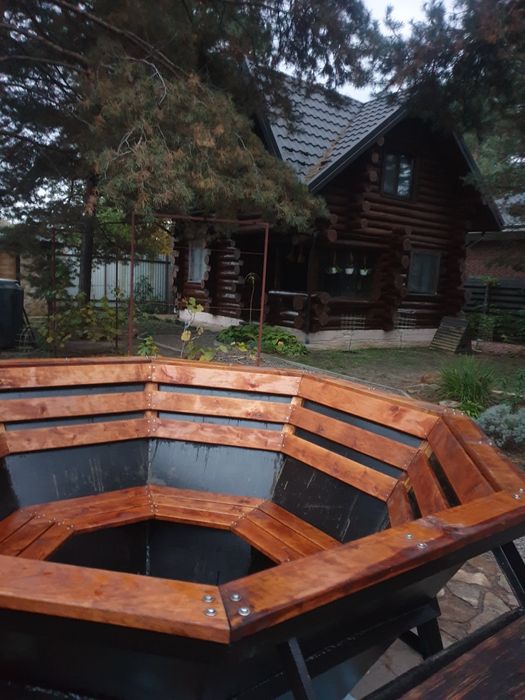 Дом,чан,посуточно(сруб)в лесу15км от Киева,посуточно,дом,коттедж,аренд