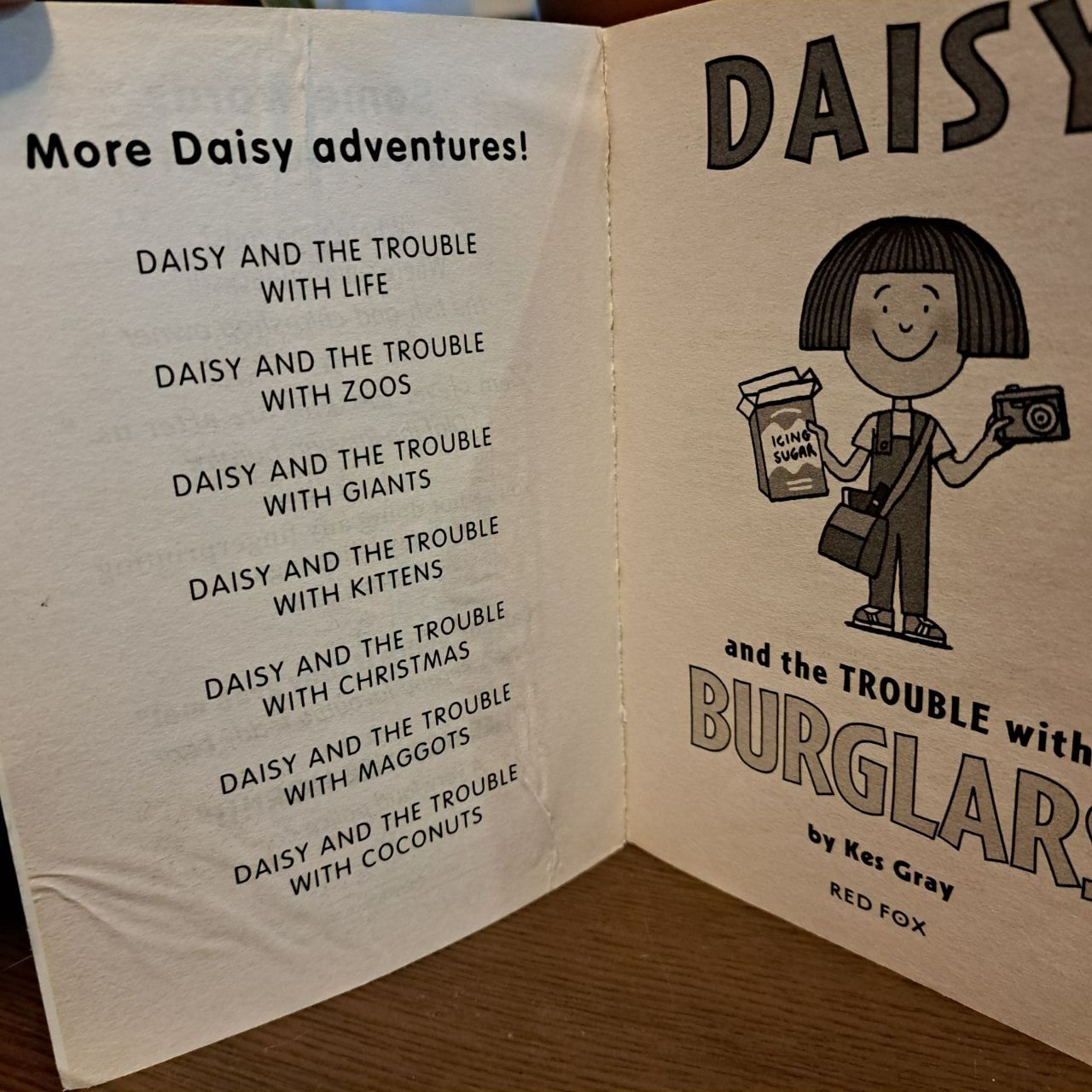 Книга англійською для підлітків. Daisy and the Trouble with Burglars